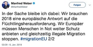 CSU-Mann Weber vergaloppiert sich
