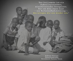 Angstvoll Richtung Endstation: CSU-Scheuer ©Twitter