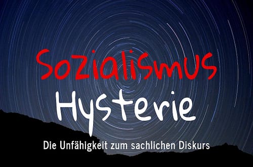 Artikelbild: Sozialismus-Hysterie"