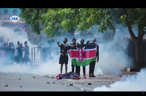 Kenia: Proteste gegen Korruption und Lügen | Foto © KTN